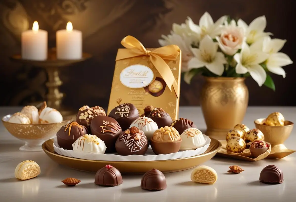 Upptäck lyxiga chokladpraliner för alla tillfällen! illustration