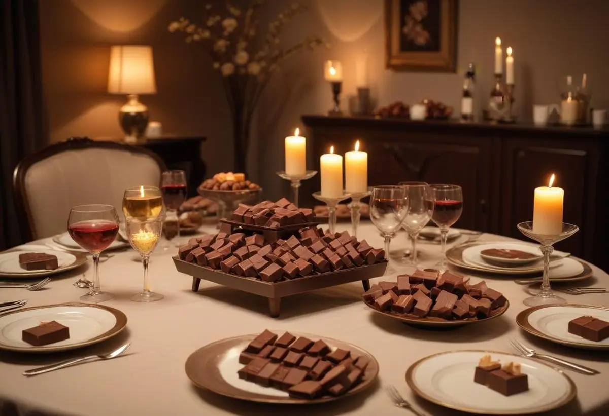 Skapa en fantastisk chokladprovning med vänner! illustration