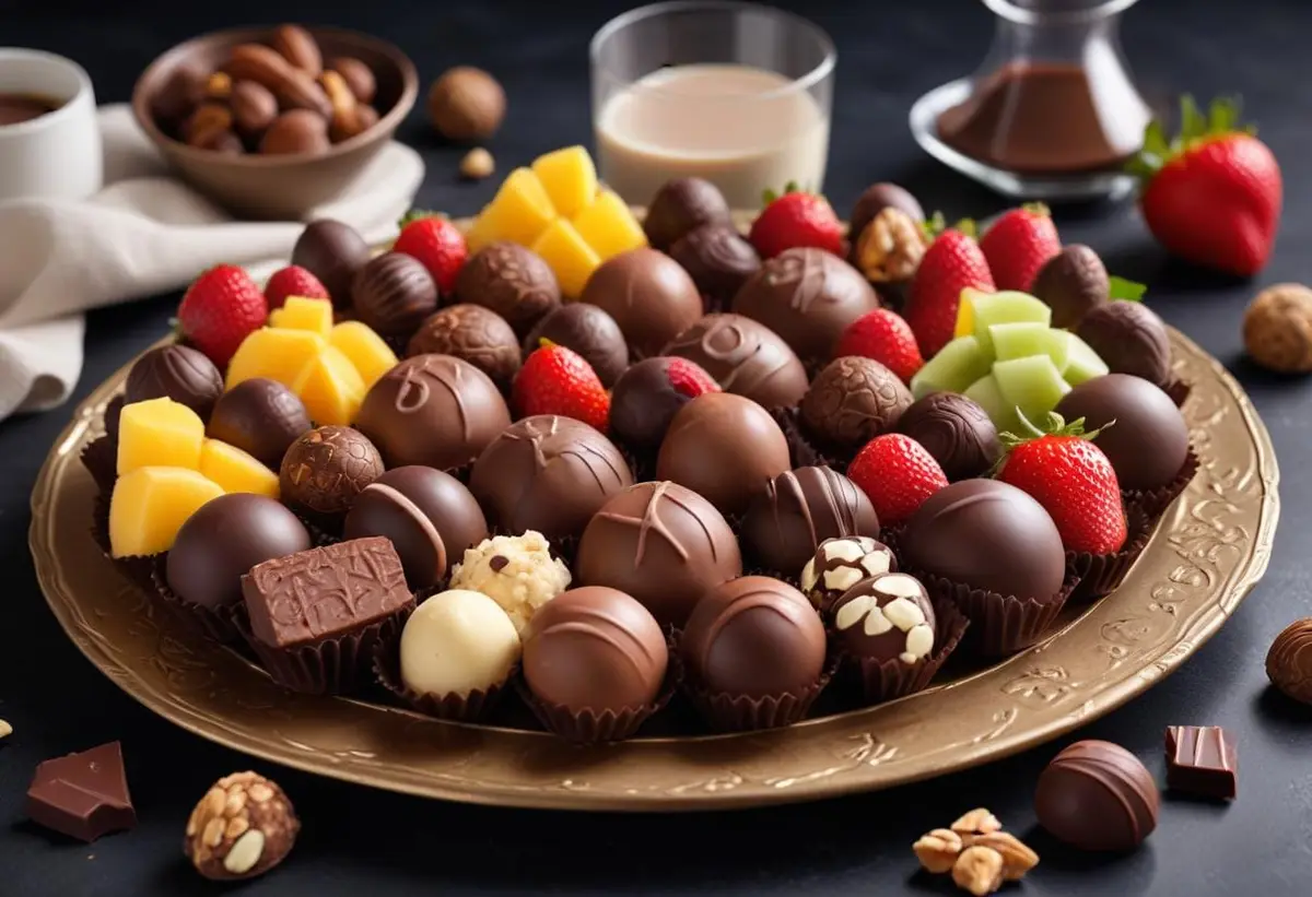 Glutenfri choklad illustration
