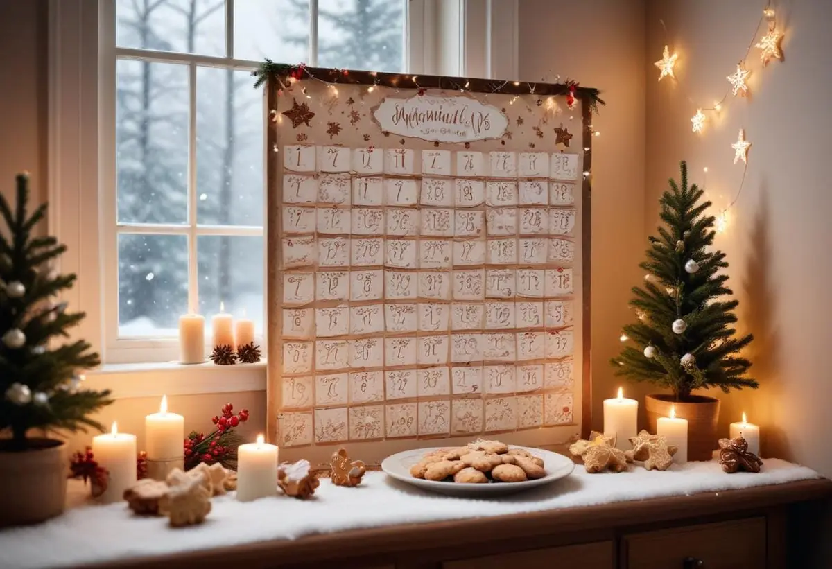 Skäm bort dig själv med en tom adventskalender! illustration