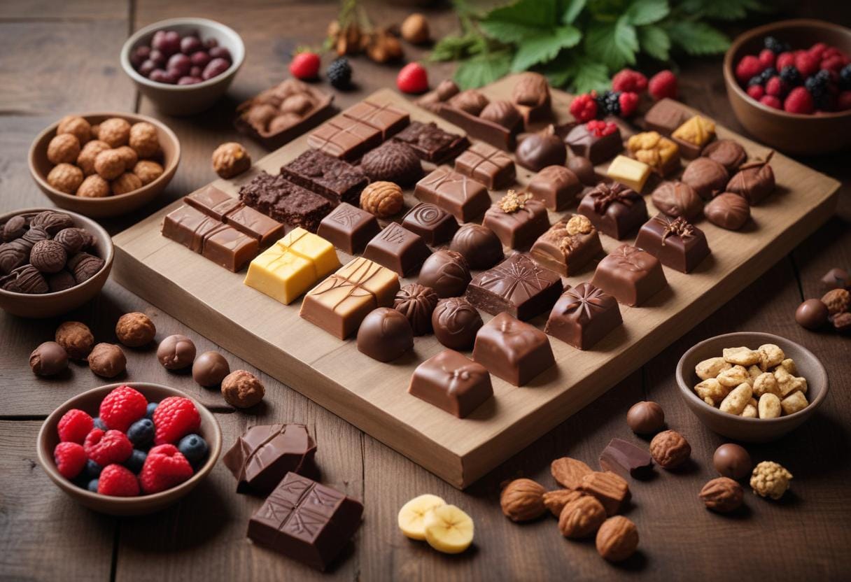 Upptäck den underbara världen av svensk choklad! illustration